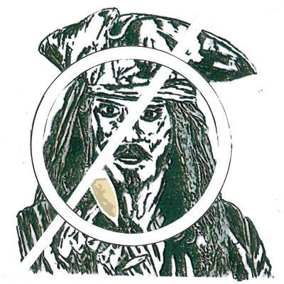 Jack Sparrow mit Pikkolo verboten