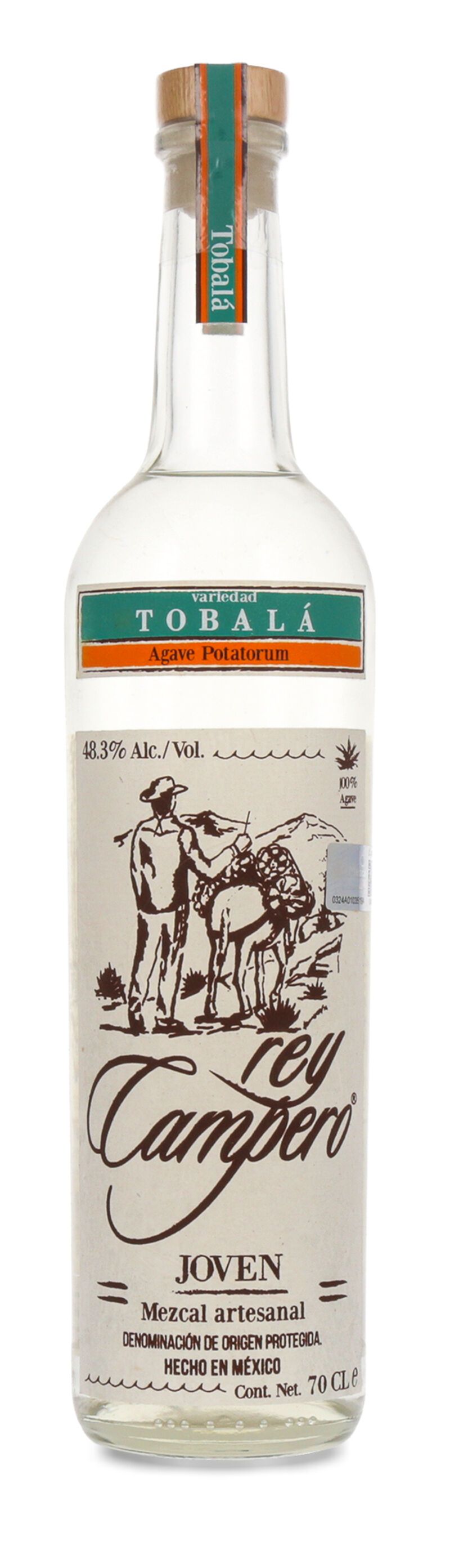 Rey Campero Mezcal Tobala 48,3% vol. 0,70l