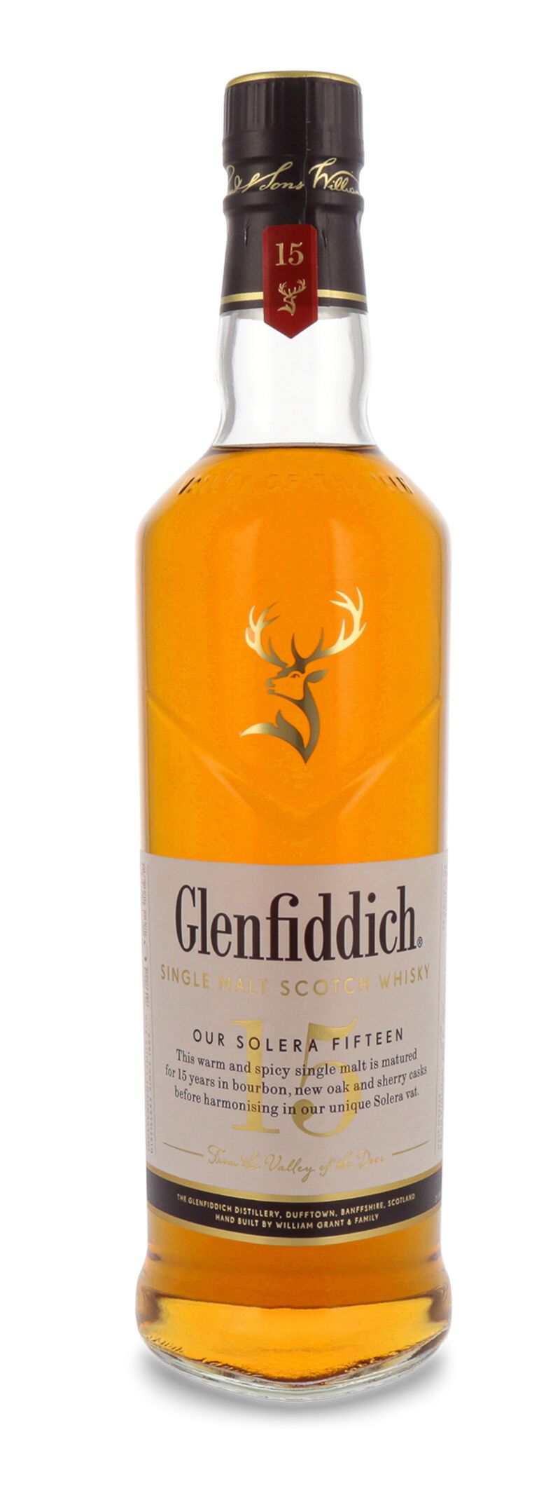 Glenfiddich 15 YO Limited Festive Edition Whisky 40% vol. 0,70l
