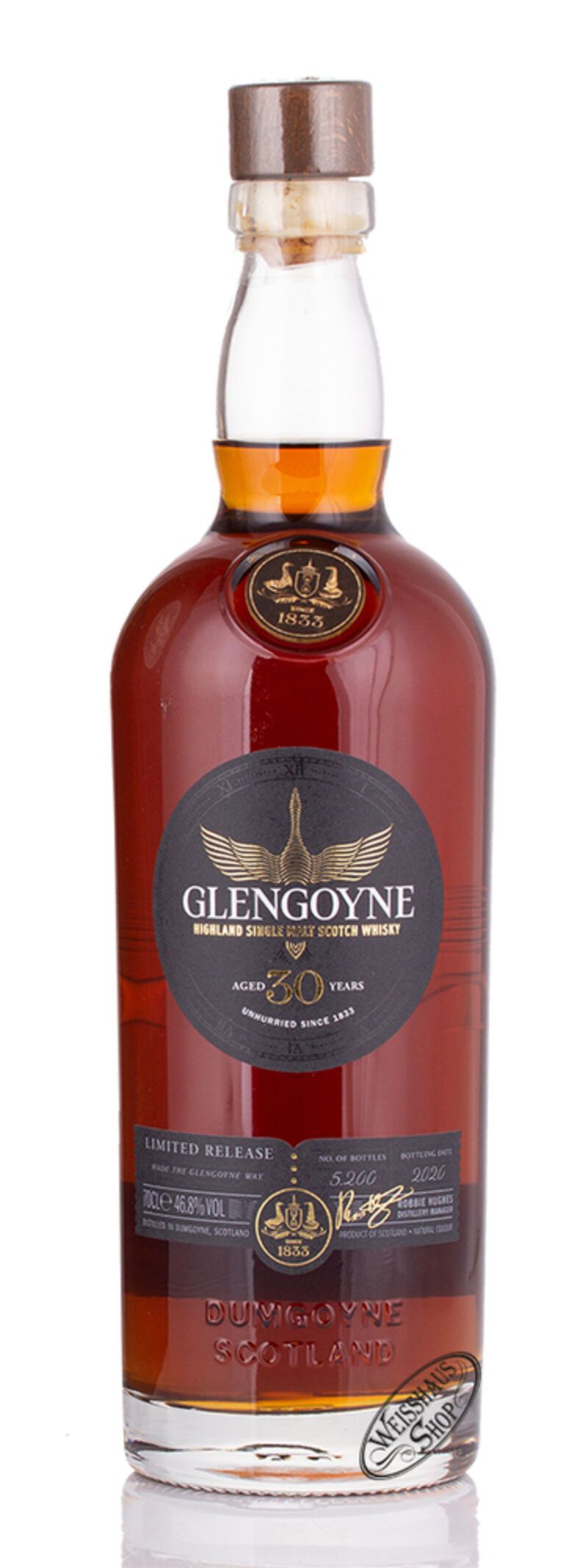 Glengoyne 30 YO Single Malt Whisky 46,8% vol. 0,70l Glengoyne 30 YO Single Malt Whisky 46,8% vol. 0,70l