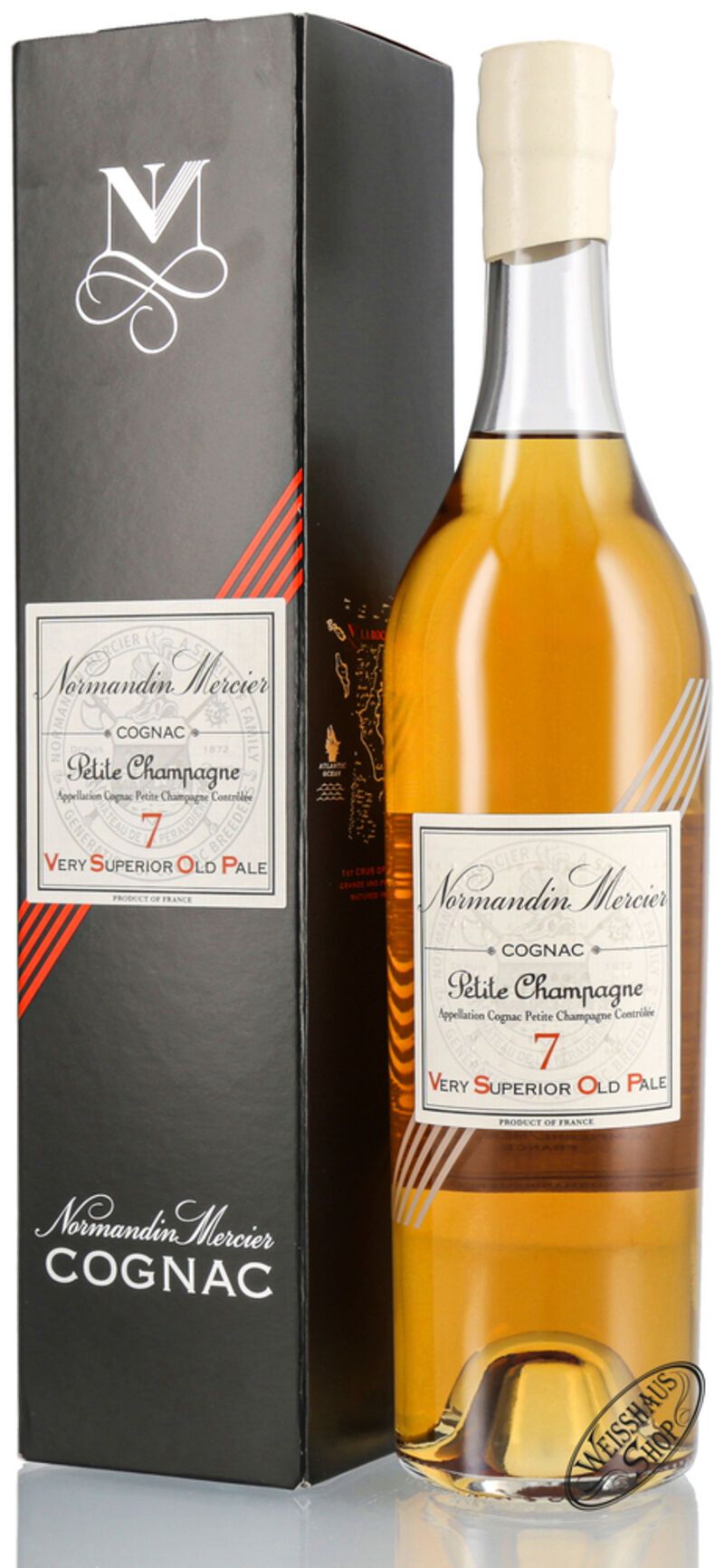 Normandin Mercier Petite Champagne 7 VSOP Cognac 41,5% vol. 0,70l Normandin Mercier Petite Champagne 7 VSOP Cognac 41,5% vol. 0,70l