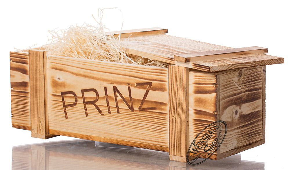 Prinz Holzkiste für 1,0l-Flasche Prinz Holzkiste für 1,0l-Flasche