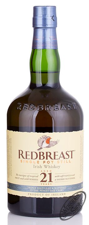 Redbreast 21 Years Old Irish Whiskey 46% vol. 0,70l Redbreast 21 Years Old Irish Whiskey 46% vol. 0,70l