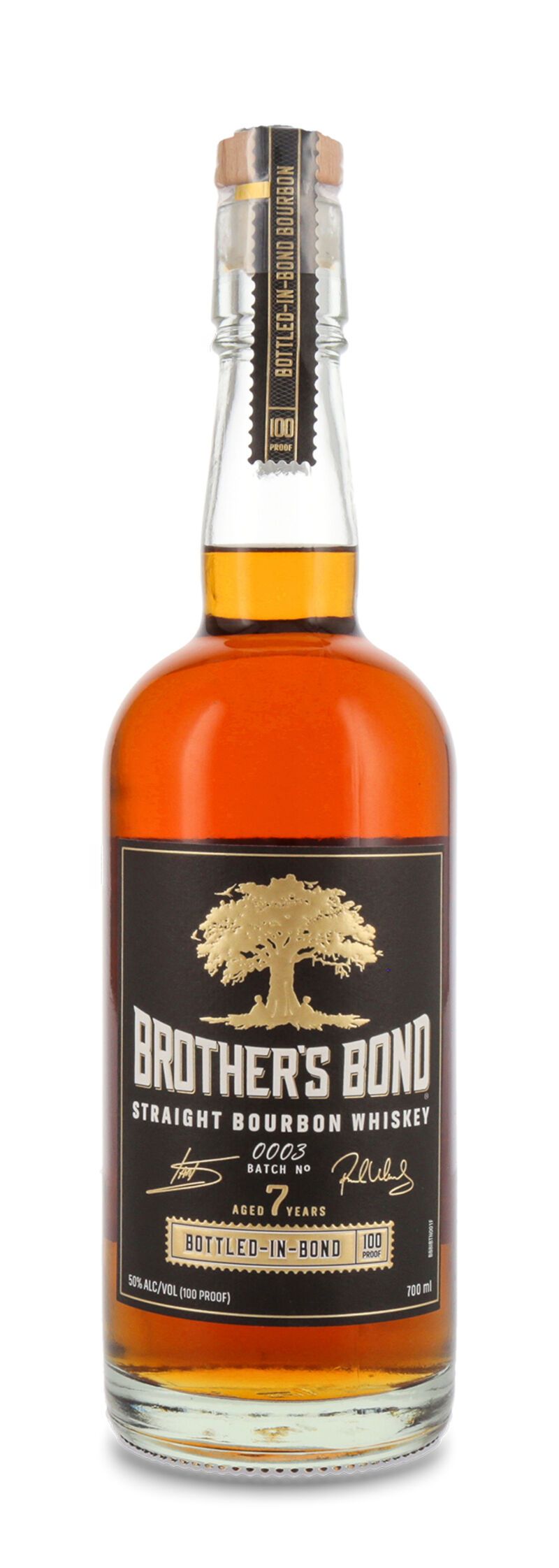 Brother's Bond Bottled-In-Bond Straight Bourbon Whiskey 50% vol. 0,70l