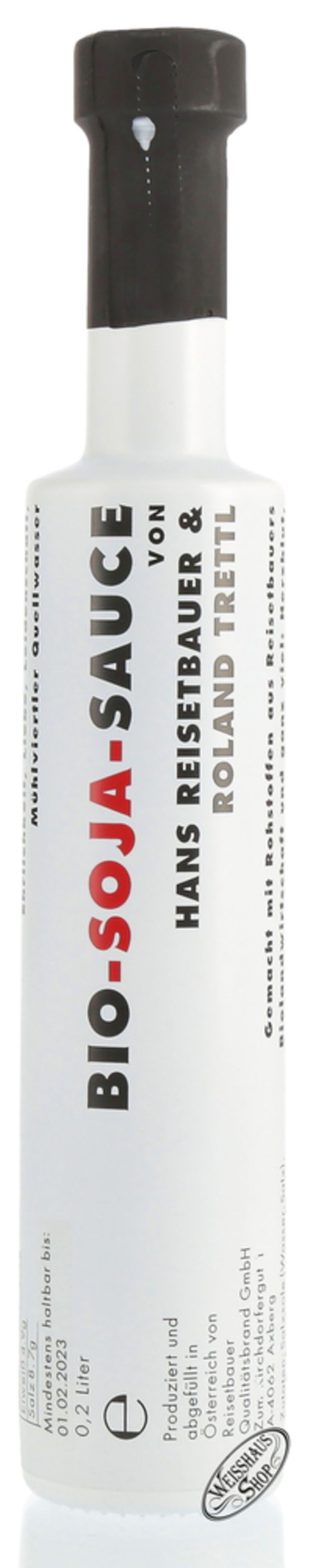 Bio-Soja-Sauce Reisetbauer & Trettl 0,20l