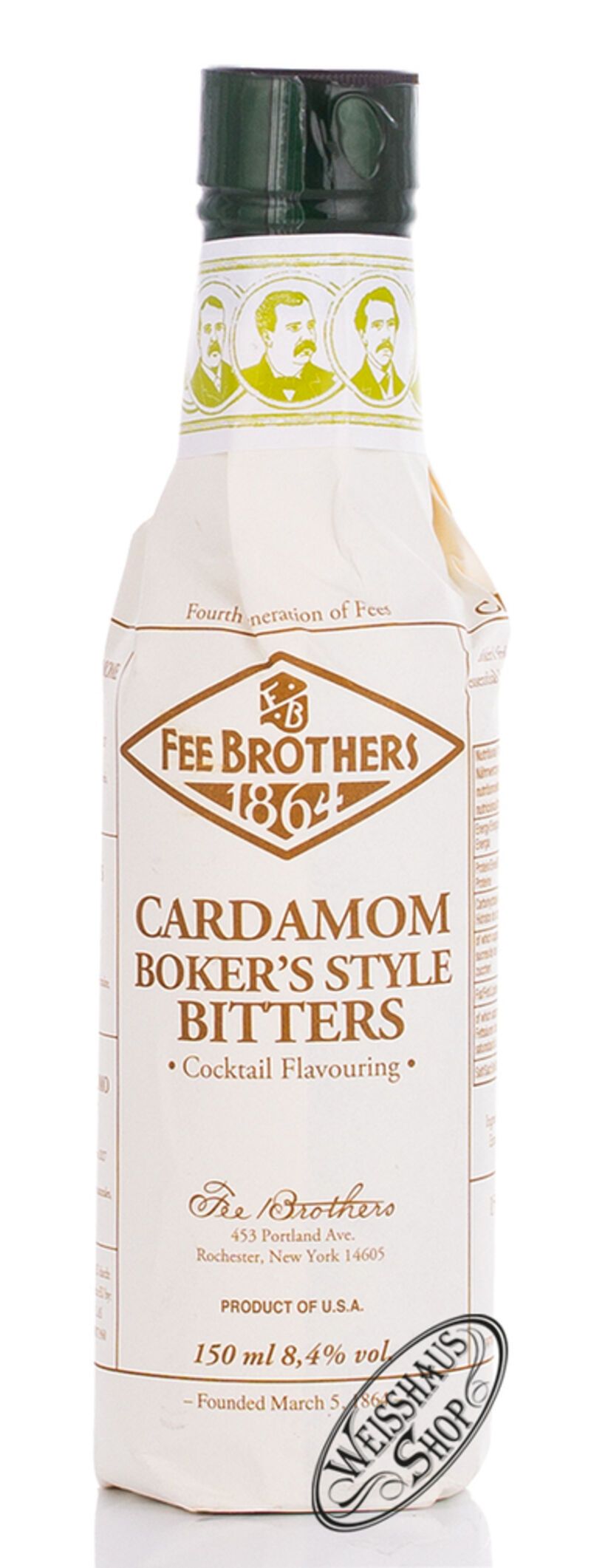 Fee Brothers Cardamom Bitters 8,4% vol. 0,15l Fee Brothers Cardamom Bitters 8,4% vol. 0,15l