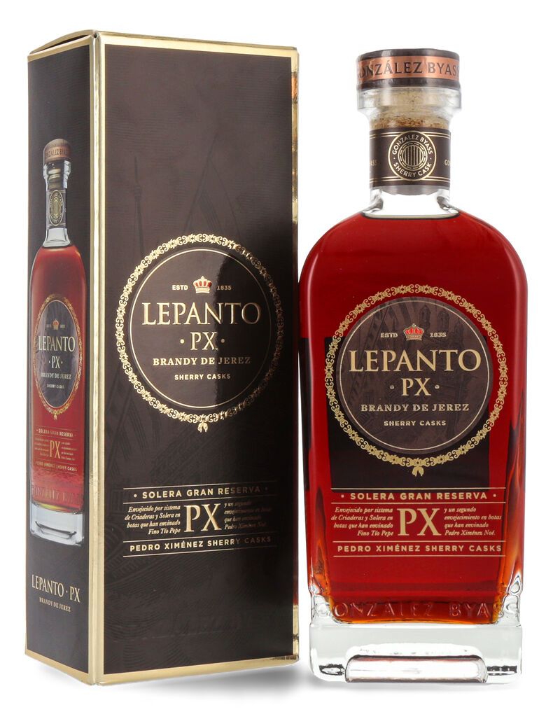 Lepanto Solera Gran Reserva Pedro Ximénez Brandy 36% vol. 0,70l