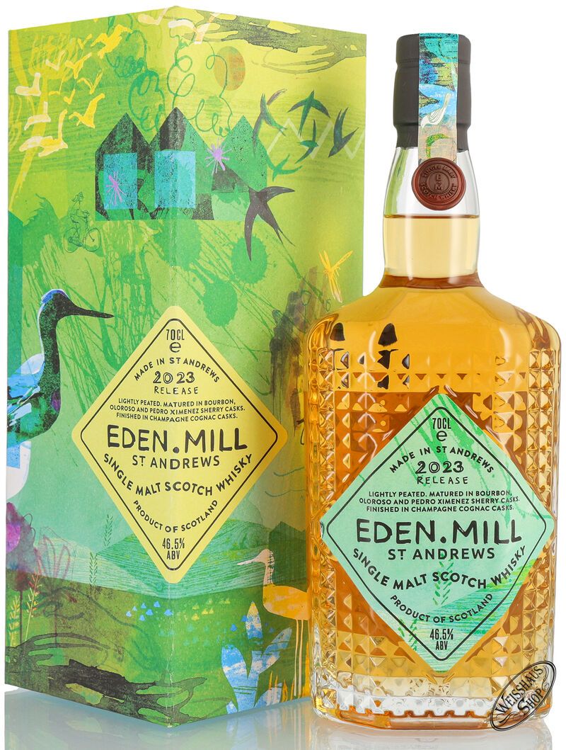Eden Mill Art of St. Andrews Collection Single Malt Annual Release 2023 46,5% vol. 0,70l Eden Mill Art of St. Andrews Collection Single Malt Annual Release 2023 46,5% vol. 0,70l