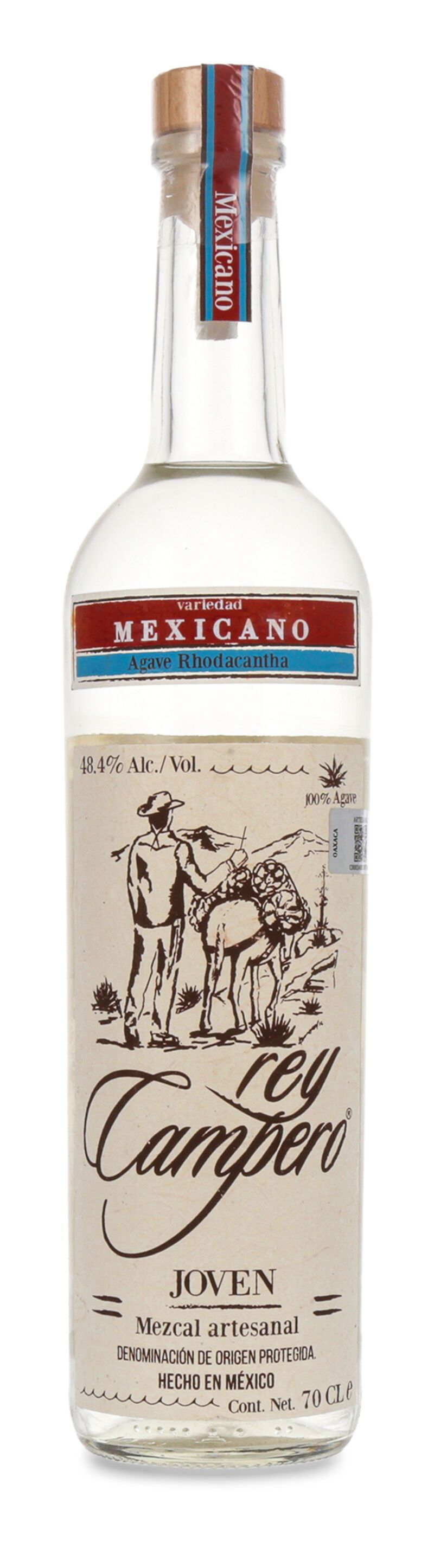 Rey Campero Mezcal Mexicano 48,4% vol. 0,70l