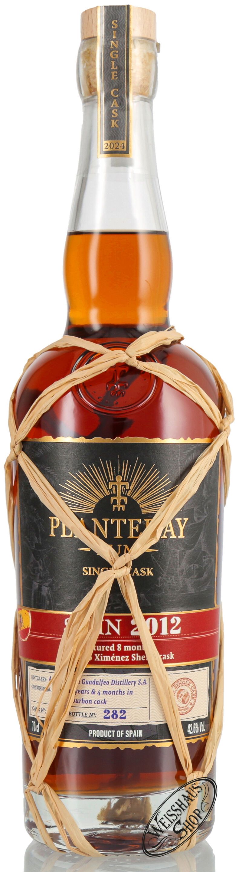 Planteray Spain Vintage 2012 Single Cask Rum 42,6% vol. 0,70l Planteray Spain Vintage 2012 Single Cask Rum 42,6% vol. 0,70l