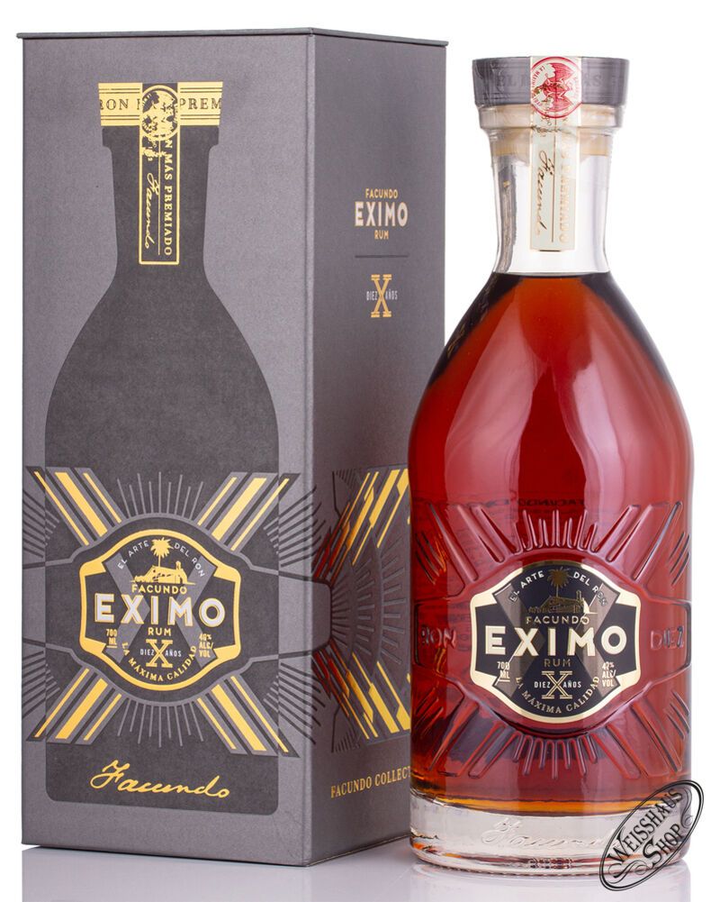 Bacardi Facundo Eximo 10 YO Rum 40% vol. 0,70l Bacardi Facundo Eximo 10 YO Rum 40% vol. 0,70l