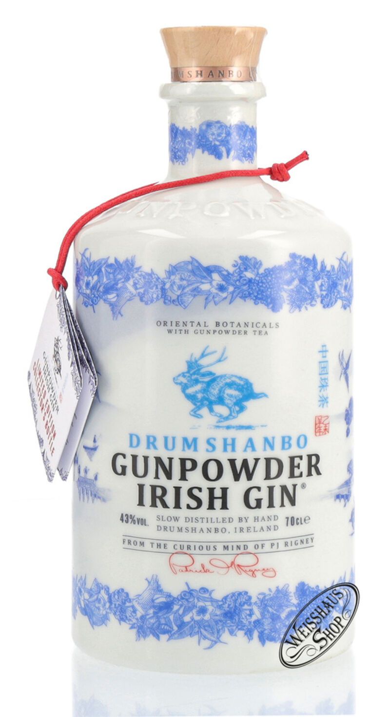 Drumshanbo Gunpowder Irish Gin Ceramic Edition 43% vol. 0,70l Drumshanbo Gunpowder Irish Gin Ceramic Edition 43% vol. 0,70l