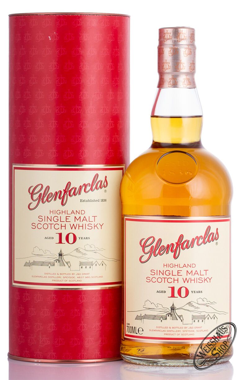 Glenfarclas 10 YO Whisky 40% vol. 0,70l Glenfarclas 10 YO Whisky 40% vol. 0,70l