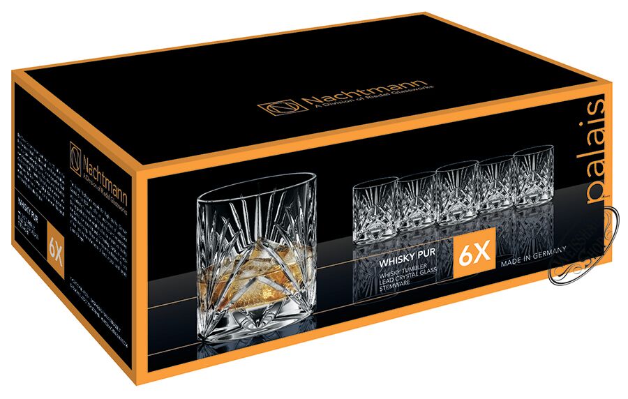 Nachtmann Palais Whisky/Rum Tumbler Set 6 Gläser Nachtmann Palais Whisky/Rum Tumbler Set 6 Gläser