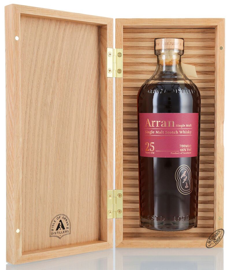 The Arran 25 YO Whisky 46% vol. 0,70l The Arran 25 YO Whisky 46% vol. 0,70l