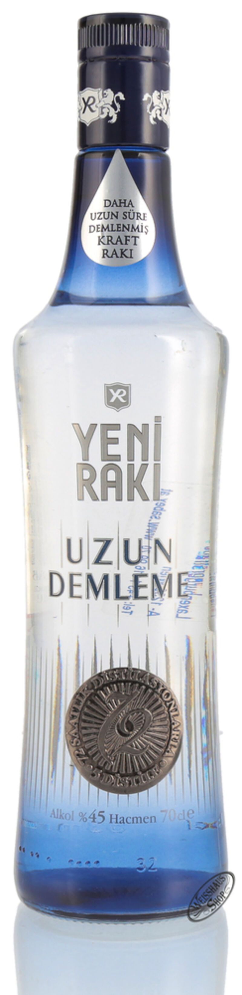 Yeni Raki Uzun Demleme 45% vol. 0,70l Yeni Raki Uzun Demleme 45% vol. 0,70l