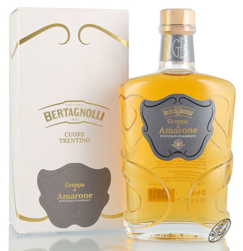 Bertagnolli Grappa Amarone Valpolicella Barrique 42% vol. 0,70l Bertagnolli Grappa Amarone Valpolicella Barrique 42% vol. 0,70l