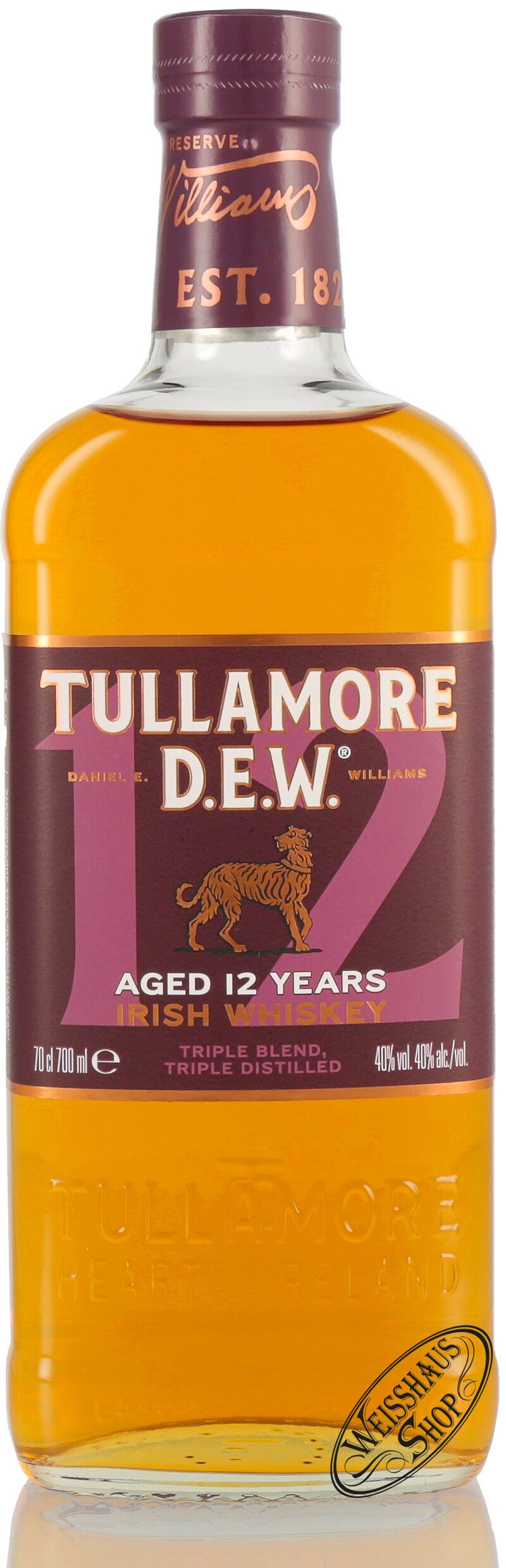 Tullamore Dew 12 YO Special Reserve Irish Whiskey 40% vol. 0,70l