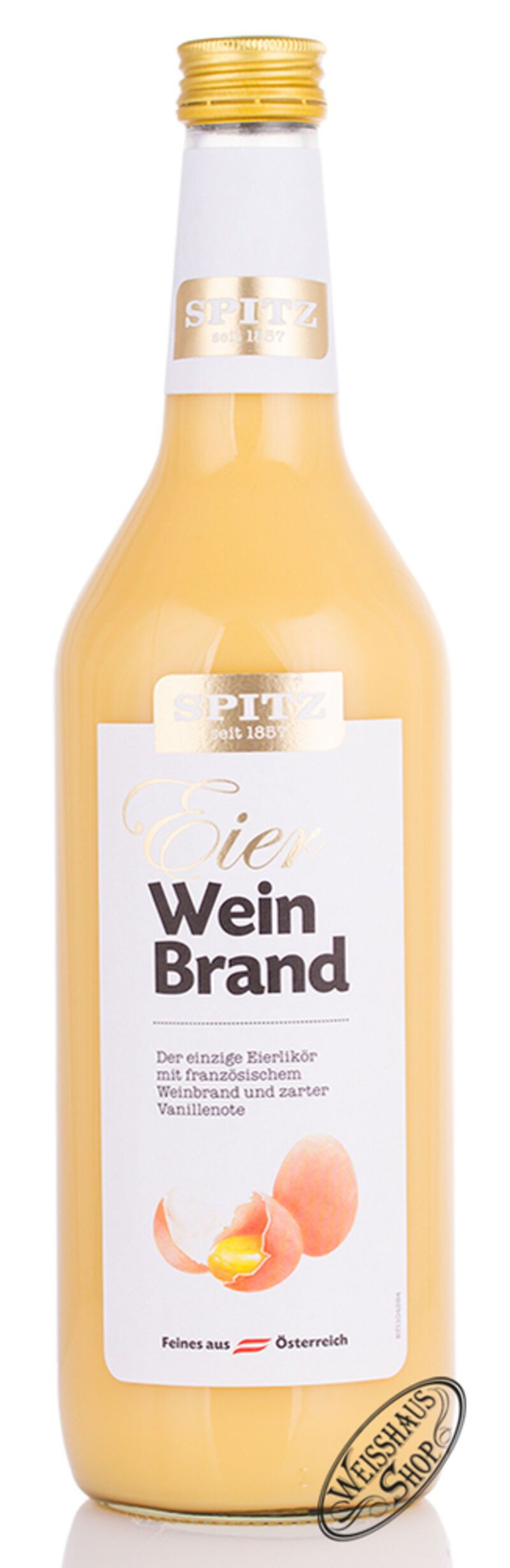Spitz Eier Weinbrand (Eierlikör) 16% vol. 1,0l Spitz Eier Weinbrand (Eierlikör) 16% vol. 1,0l