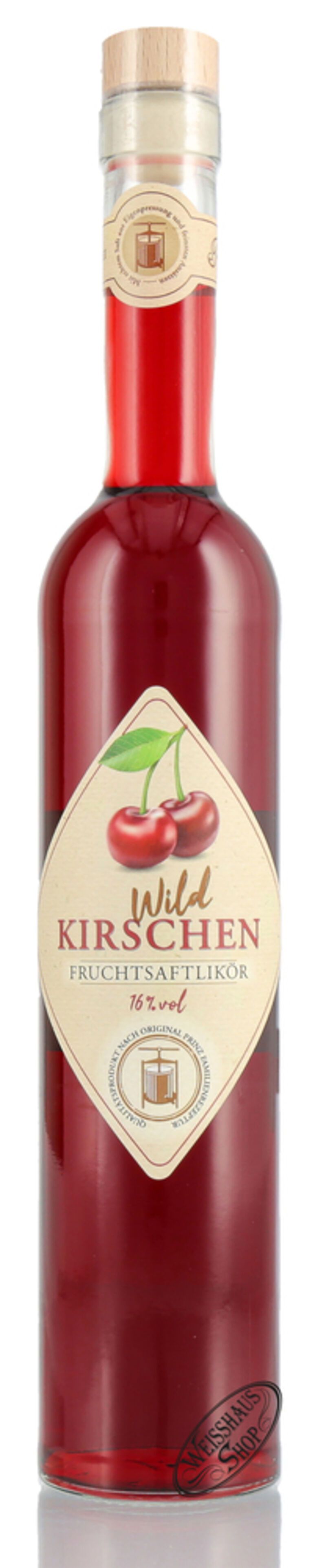 Prinz Wildkirsch Likör 16% vol. 0,50l Prinz Wildkirsch Likör 16% vol. 0,50l