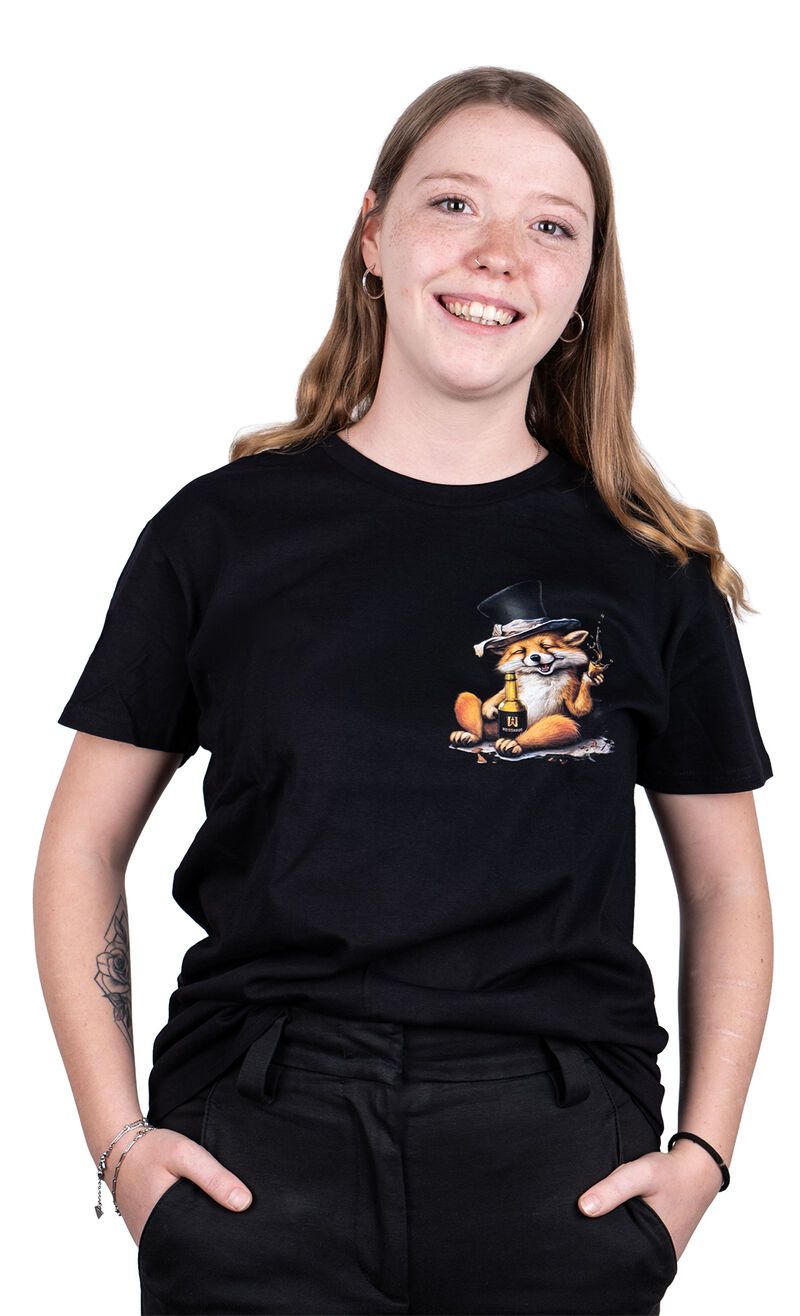 Weisshaus Sip Happens T-Shirt Black M