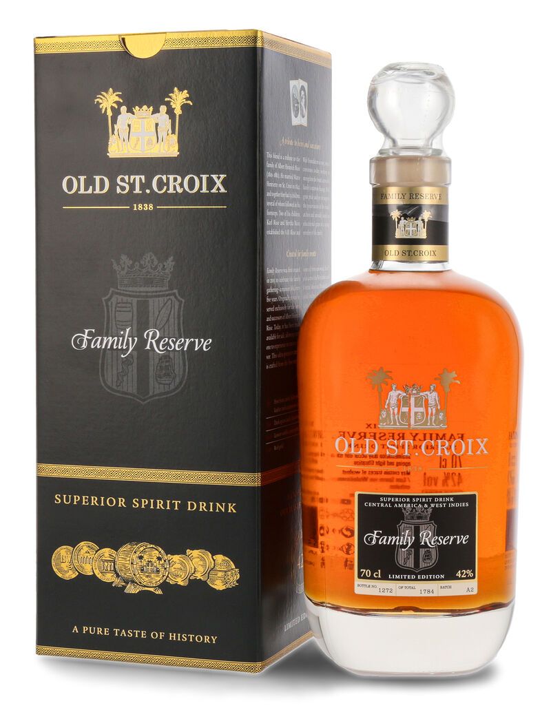 Old St. Croix Family Reserve 1838 25 YO 42% vol. 0,70l