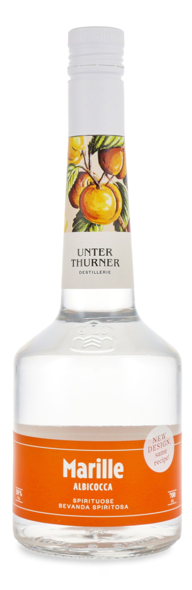 Unterthurner Marille 39% vol. 0,70l Unterthurner Marille 39% vol. 0,70l