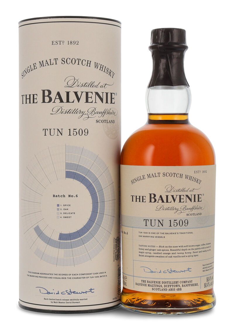 The Balvenie Tun 1509 Batch No. 6 Whisky 50,4% vol. 0,70l
