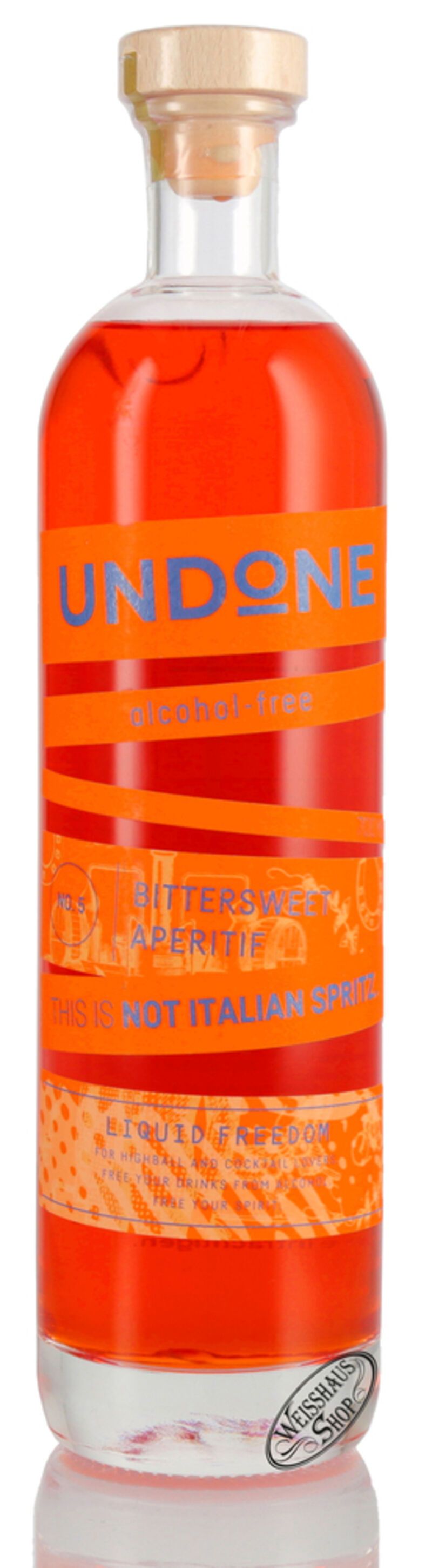 UNDONE No. 5 Bittersweet alkoholfrei 0,70l B-Ware