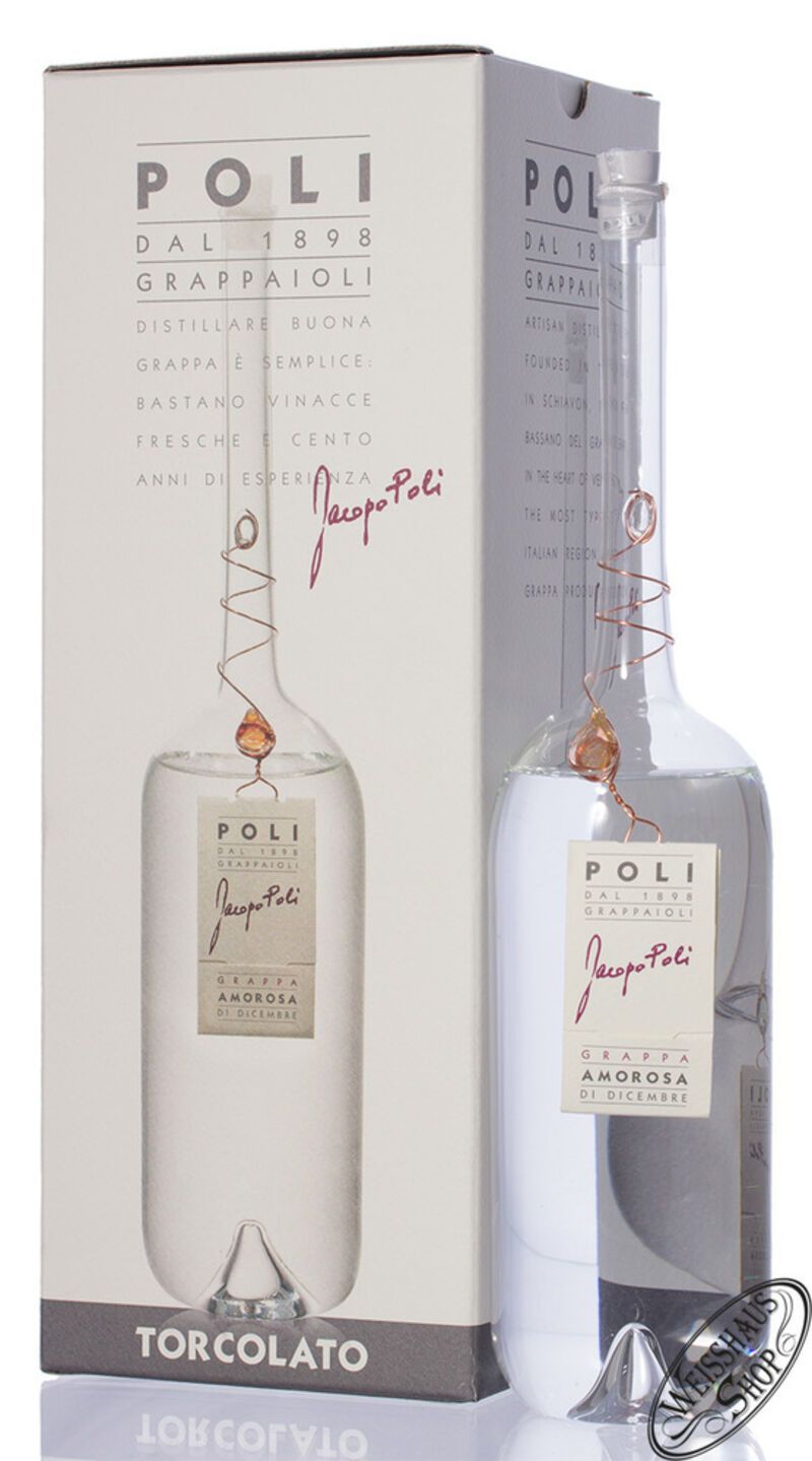 Poli Grappa Amorosa di Dicembre 40% vol. 0,50l Poli Grappa Amorosa di Dicembre 40% vol. 0,50l