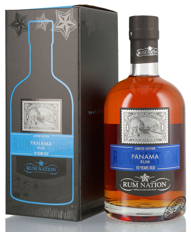 Rum Nation Panama 10 YO Rum 40% vol. 0,70l Rum Nation Panama 10 YO Rum 40% vol. 0,70l