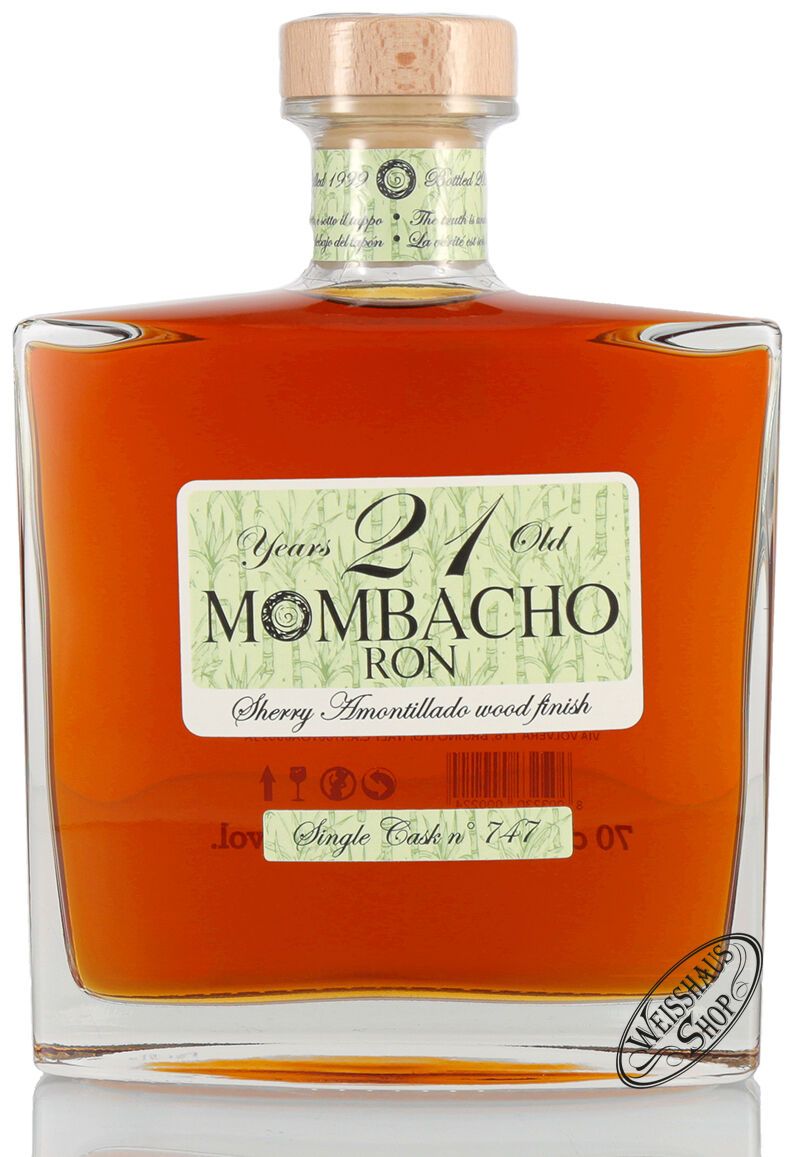 Mombacho 21 YO Sherry Cask Finish Rum 43% vol. 0,70l