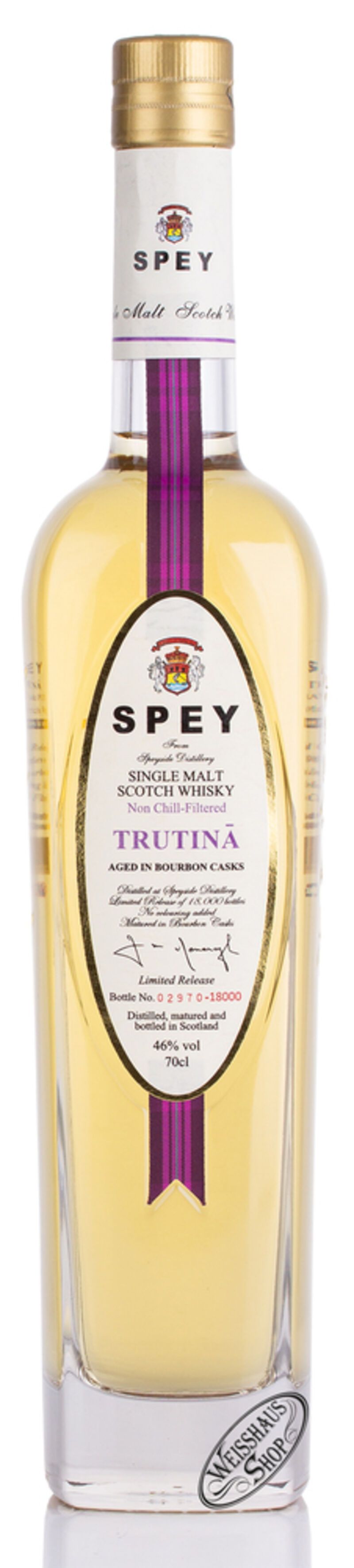 Spey Trutiná Whisky 46% vol. 0,70l B-Ware