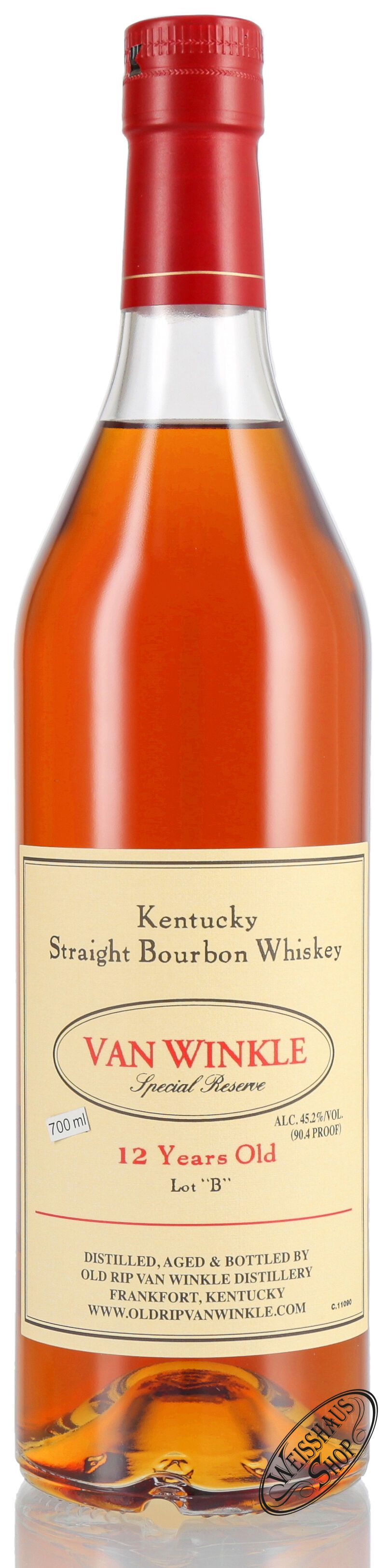 Old RIP van Winkle Special Reserve 12 YO Bourbon Whiskey 45,2% vol. 0,70l Old RIP van Winkle Special Reserve 12 YO Bourbon Whiskey 45,2% vol. 0,70l