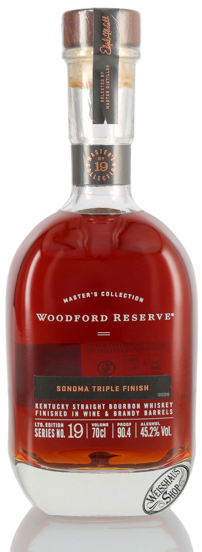 Woodford Reserve Master's Collection Sonoma Triple Finish Whiskey 45,2% vol. 0,70l Woodford Reserve Master's Collection Sonoma Triple Finish Whiskey 45,2% vol. 0,70l