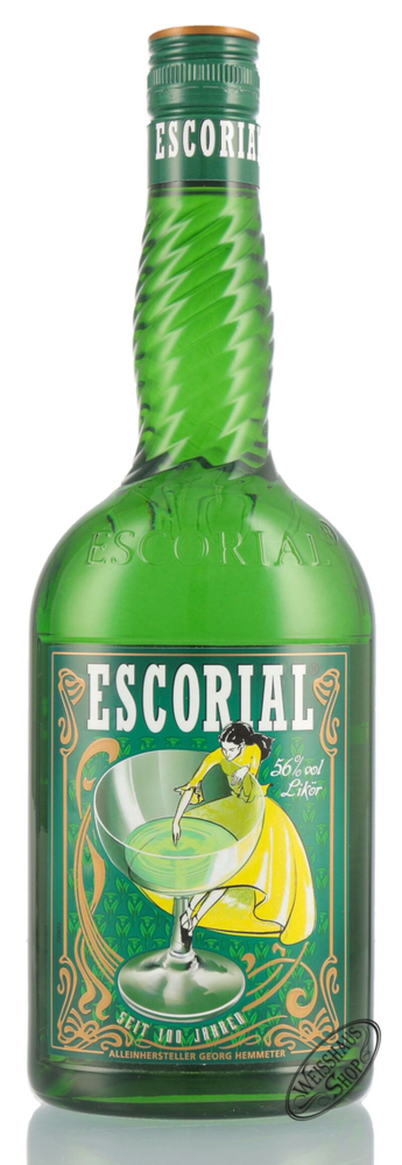 Escorial Grün Kräuterlikör 56% vol. 0,70l Escorial Grün Kräuterlikör 56% vol. 0,70l