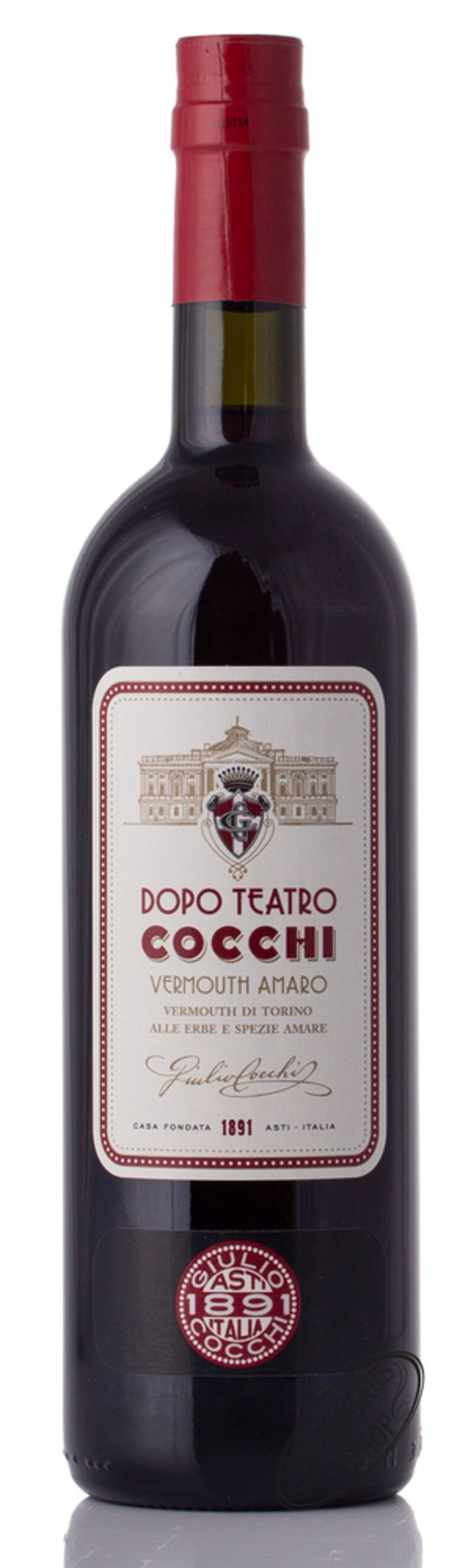 Cocchi Vermouth Amaro 16% vol. 0,75l Cocchi Vermouth Amaro 16% vol. 0,75l