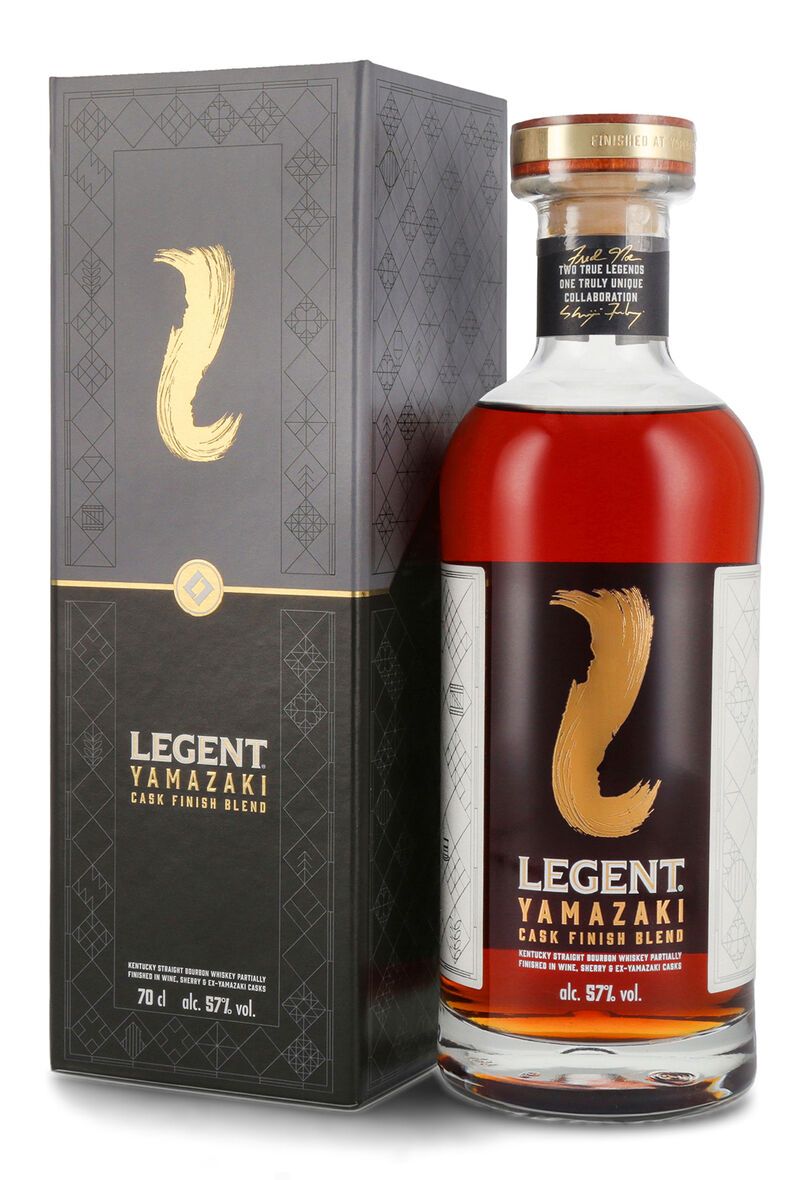 Legent Yamazaki Cask Finish Bourbon Whiskey 57% vol. 0,70l Legent Yamazaki Cask Finish Bourbon Whiskey 57% vol. 0,70l