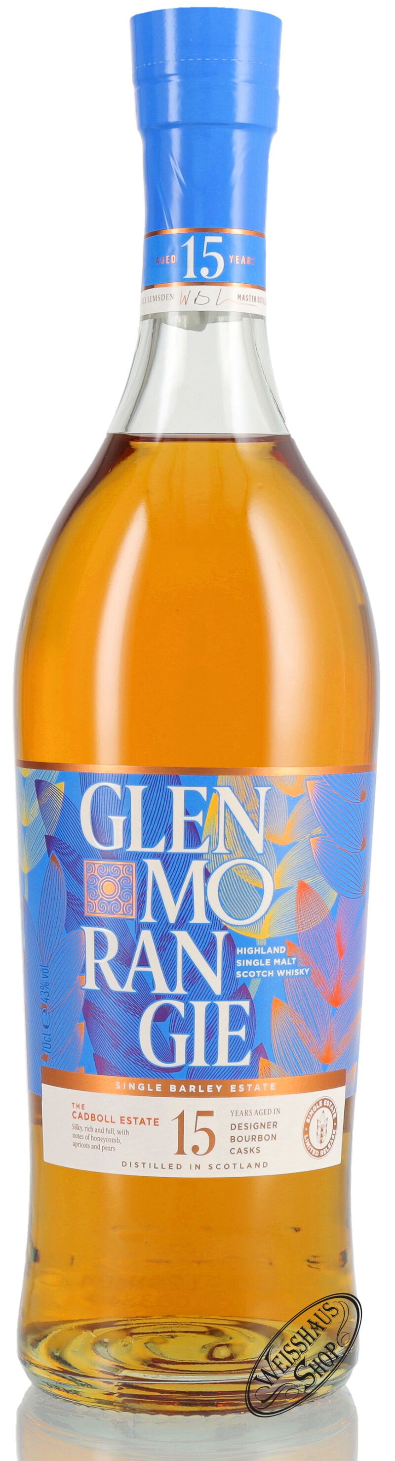 Glenmorangie 15 YO Cadboll Estate Batch 4 Whisky 43% vol. 0,70l Glenmorangie 15 YO Cadboll Estate Batch 4 Whisky 43% vol. 0,70l