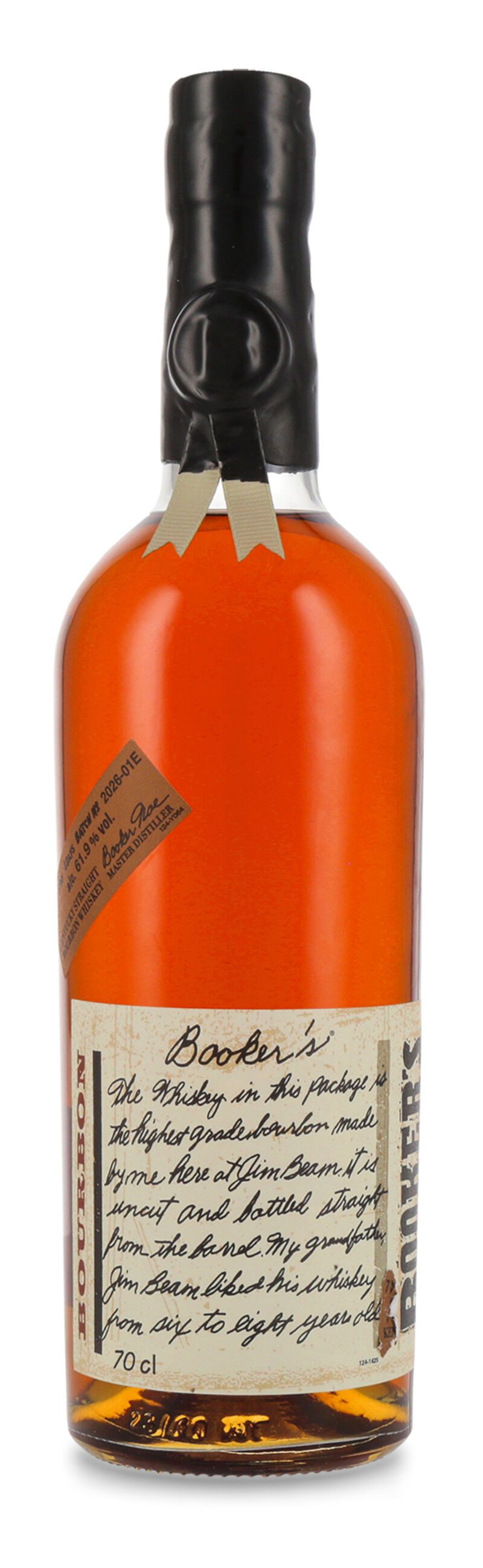 Booker's Kentucky Straight Bourbon Whiskey 61,9% vol. 0,70l