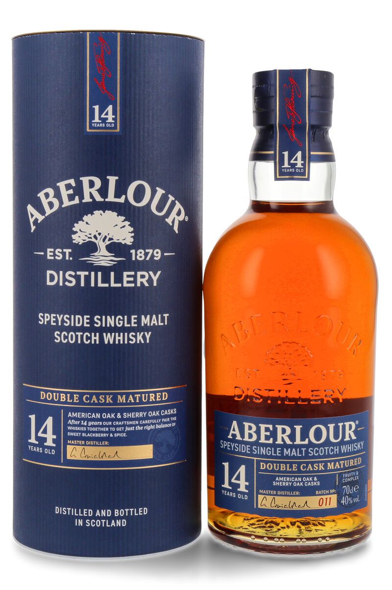 Aberlour 14 YO Double Cask Whisky 40% vol. 0,70l