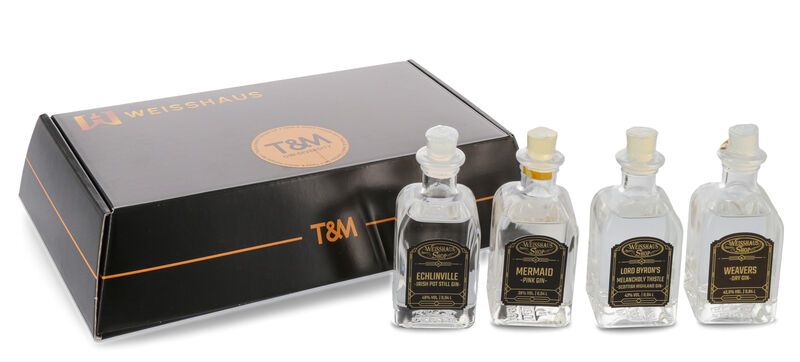 Taste and Match - Gin-Diversity 4 x 0,04l Weisshaus Sample Set