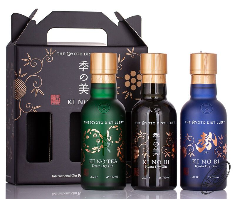 KI NO Three 3 x 20cl Dry Gin KI NO Three 3 x 20cl Dry Gin