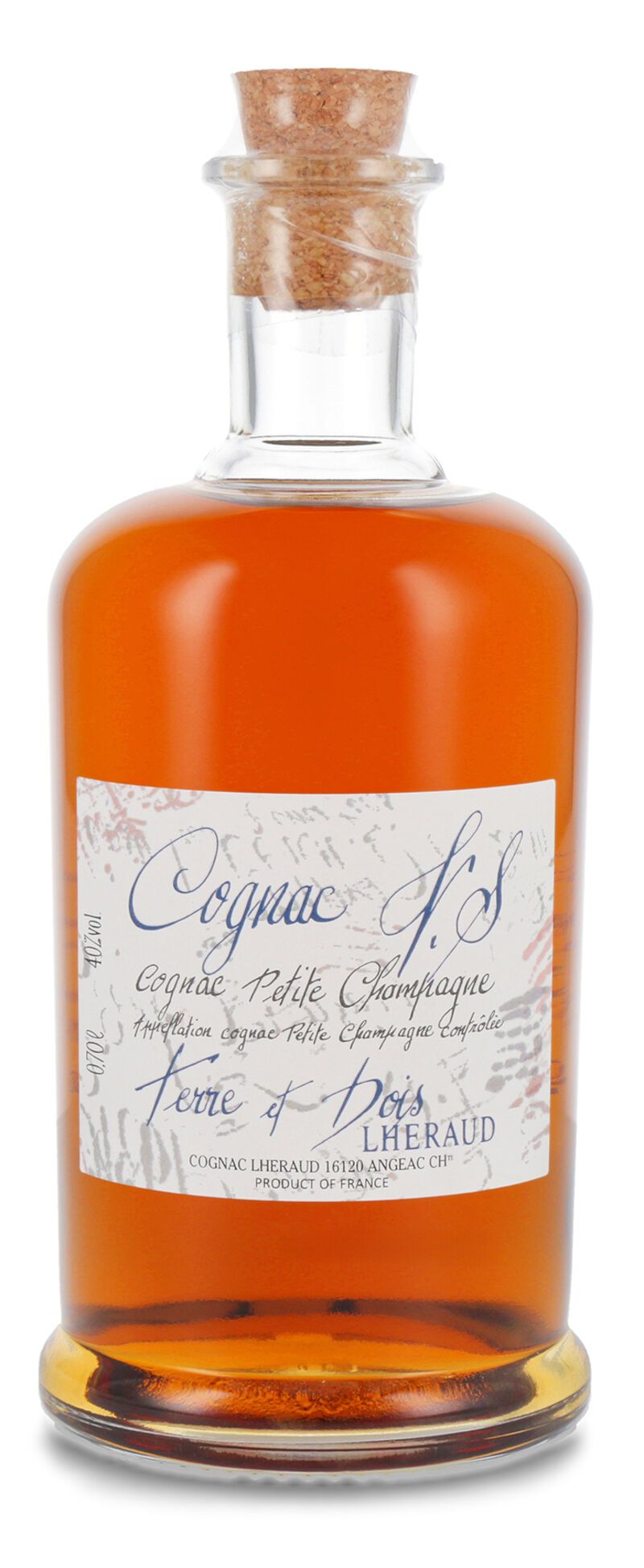 Lhéraud VS 'Terre et Bois' Cognac 40% vol. 0,70l Lhéraud VS 'Terre et Bois' Cognac 40% vol. 0,70l