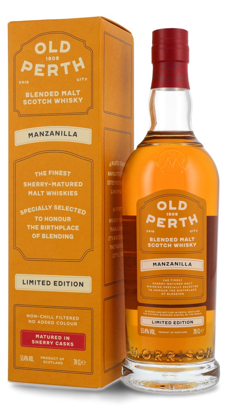 Old Perth Limited Edition Manzanilla Whisky 53,4% vol. 0,70l