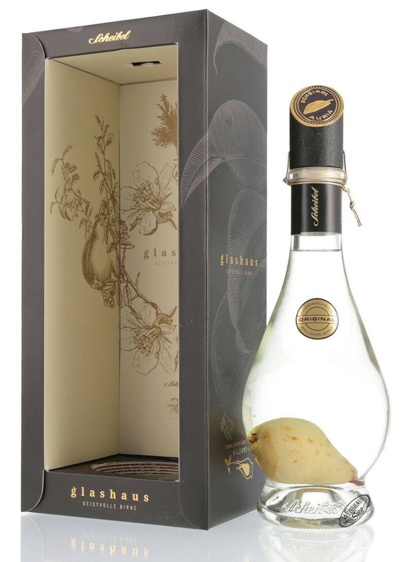 Scheibel Birnen Karaffe Aura Pure 40% vol. 0,70l Scheibel Birnen Karaffe Aura Pure 40% vol. 0,70l