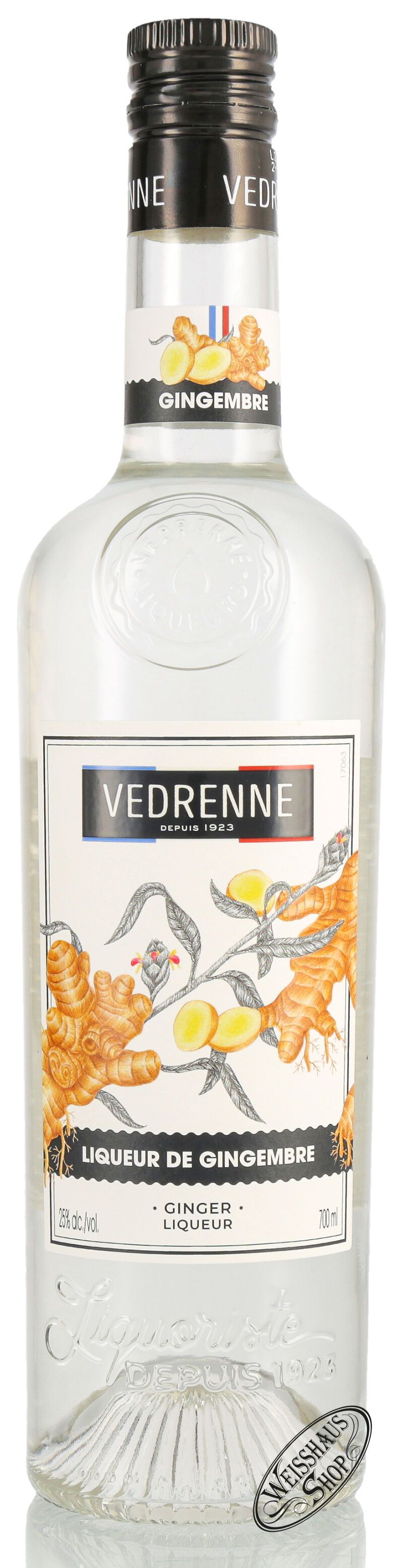 Vedrenne Liqueur de Gingembre 25% vol. 0,70l Vedrenne Liqueur de Gingembre 25% vol. 0,70l