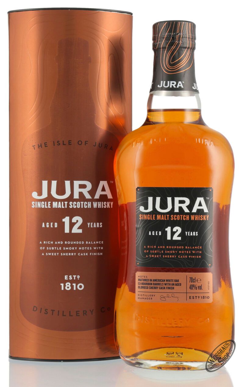 Isle Of Jura 12 YO Whisky 40% vol. 0,70l Isle Of Jura 12 YO Whisky 40% vol. 0,70l