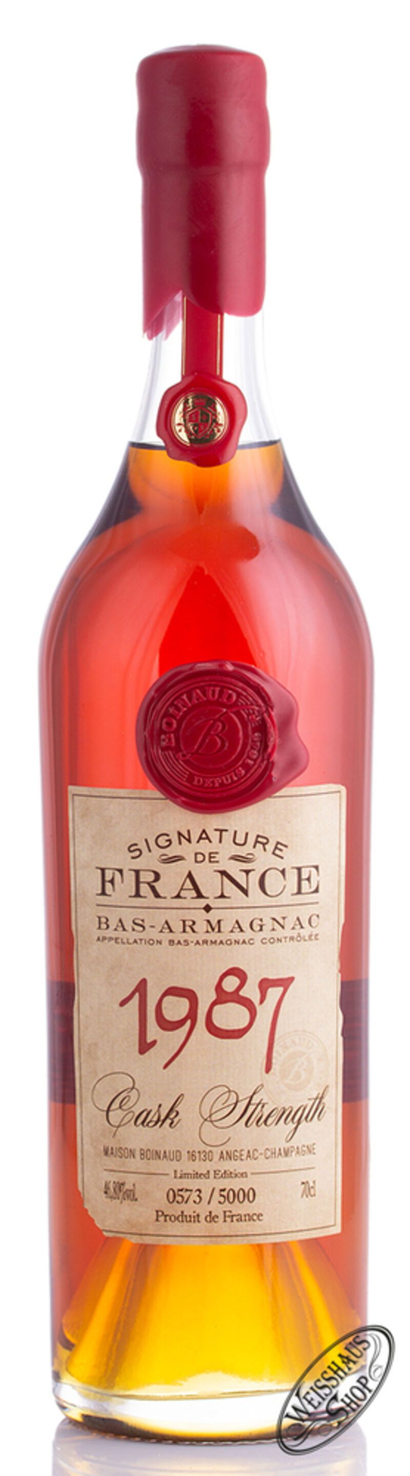 Signature de France Vintage 1987 Armagnac 46,8% vol. 0,70l