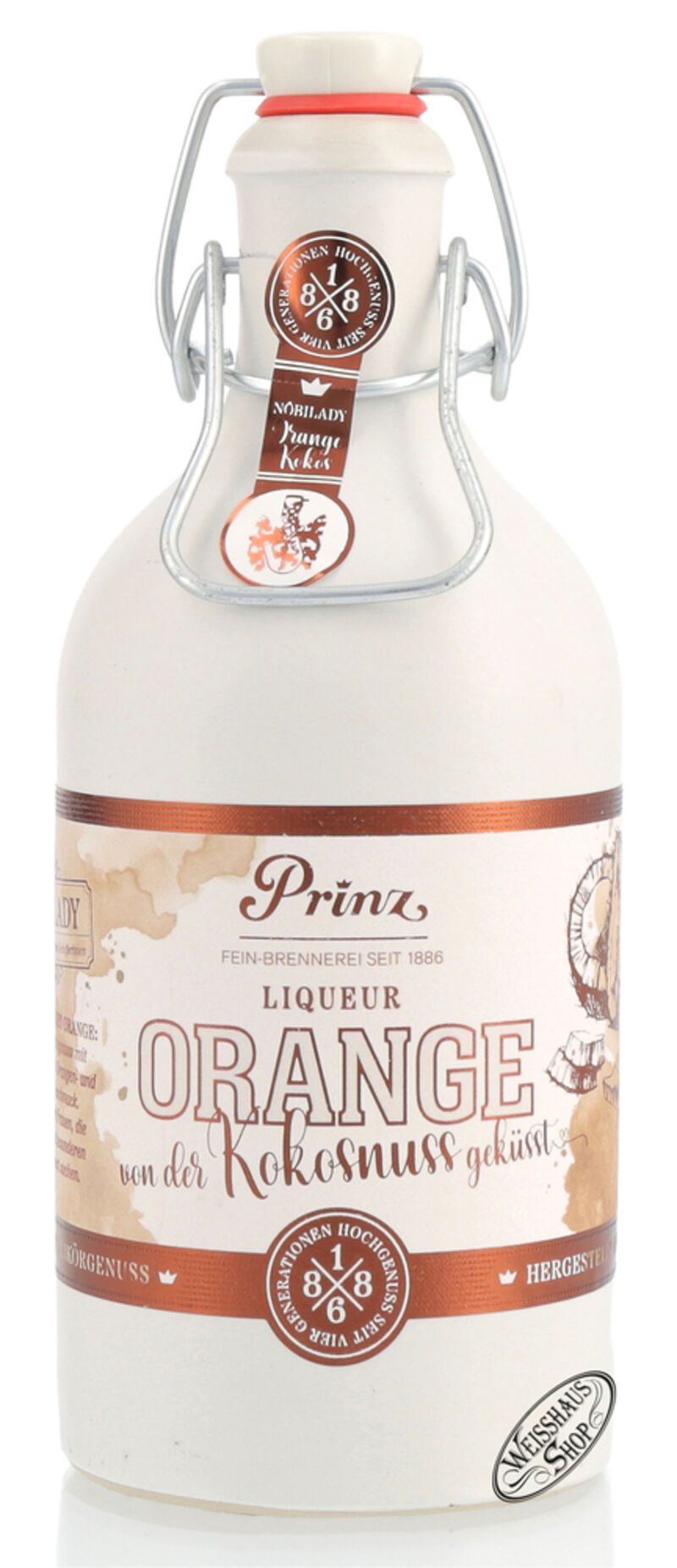Prinz Nobilady Orange-Kokosnuss Liqueur 17,7% vol. 0,50l